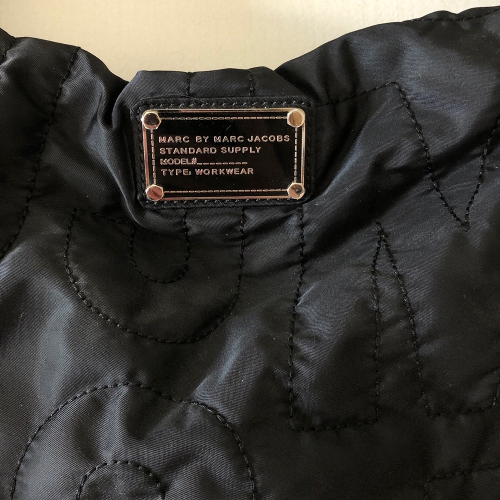 Marc by Marc Jacobs Black Nylon Hobo Bag - Picture 2 of 5